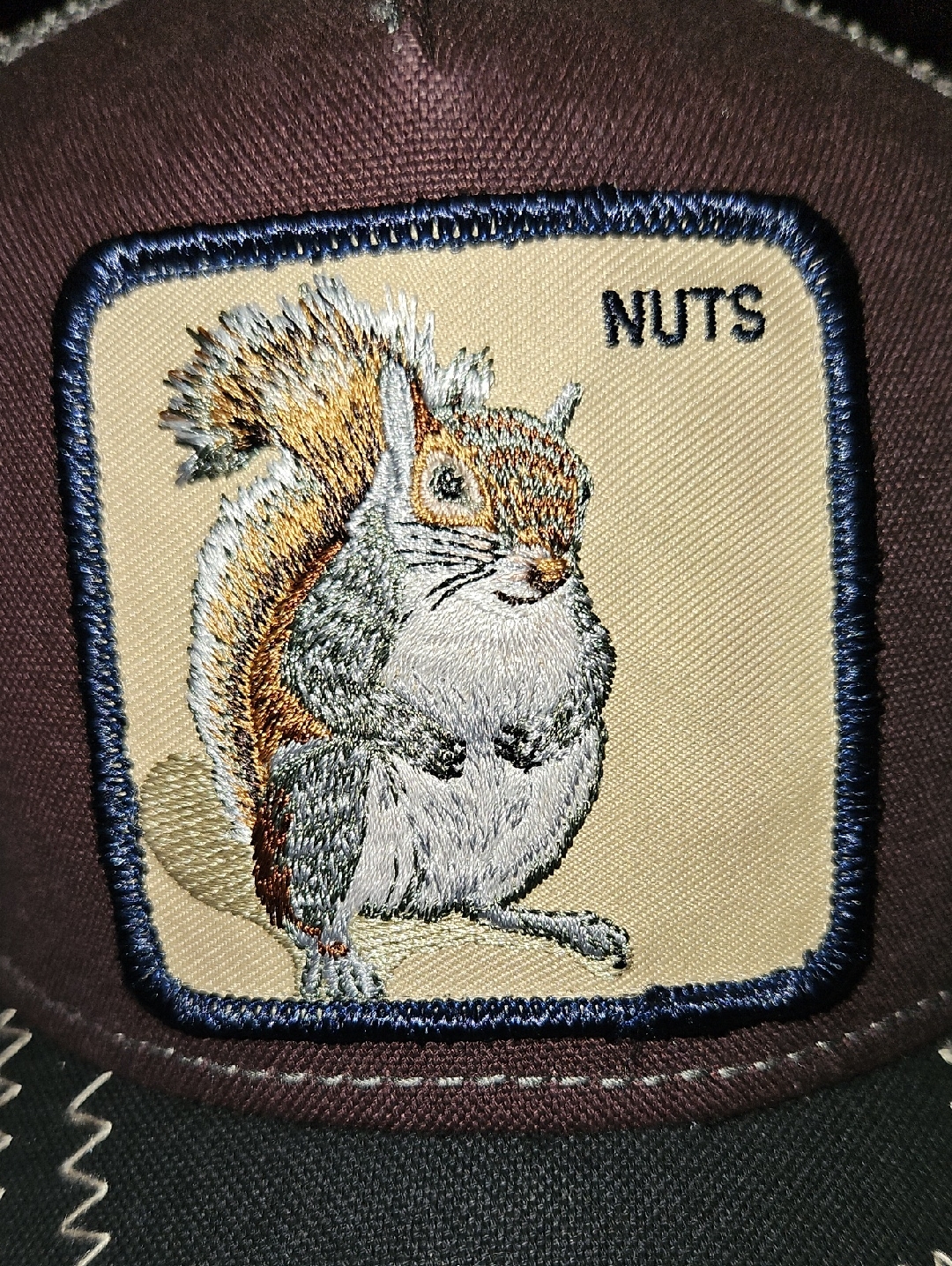 New-Goorin Bros Squirrel "Nuts" Trucker Hat Cap Style# 101-5152